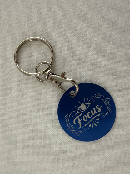 Laser Engraved Inspirational Keyring