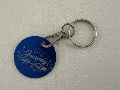 Laser Engraved Inspirational Keyring