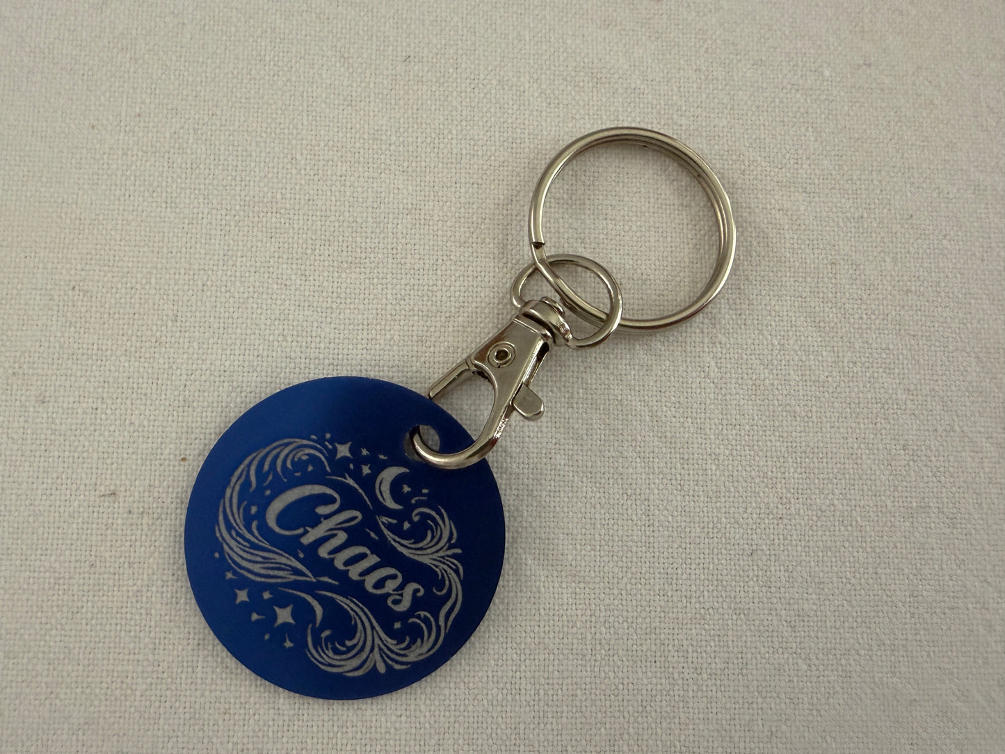 Laser Engraved Inspirational Keyring