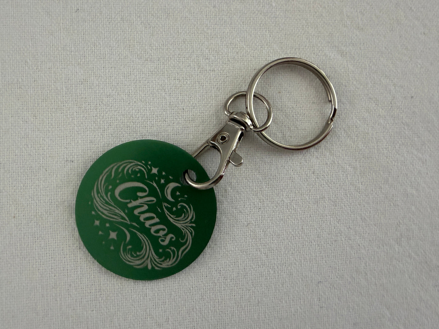 Laser Engraved Inspirational Keyring