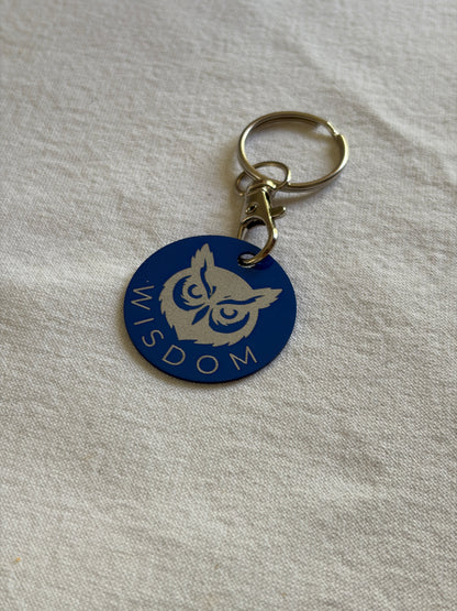 Laser Engraved Inspirational Animal Keyrings