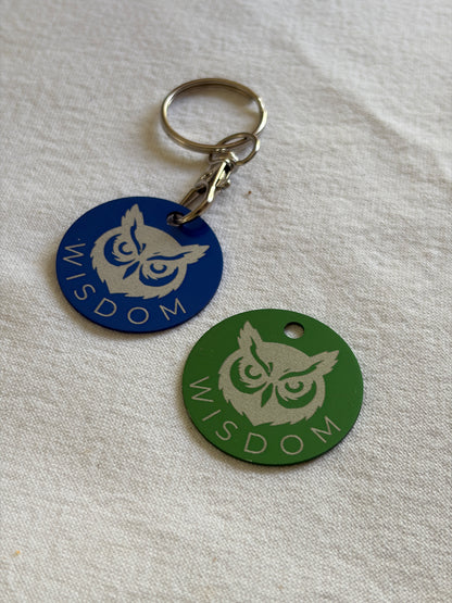 Laser Engraved Inspirational Animal Keyrings