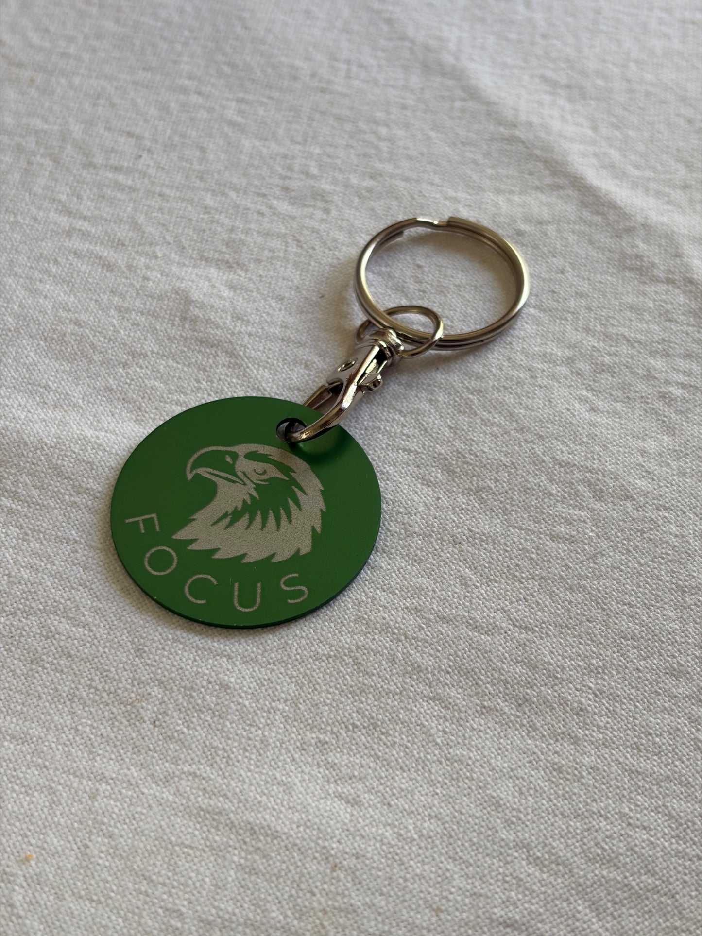 Laser Engraved Inspirational Animal Keyrings