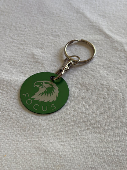 Laser Engraved Inspirational Animal Keyrings