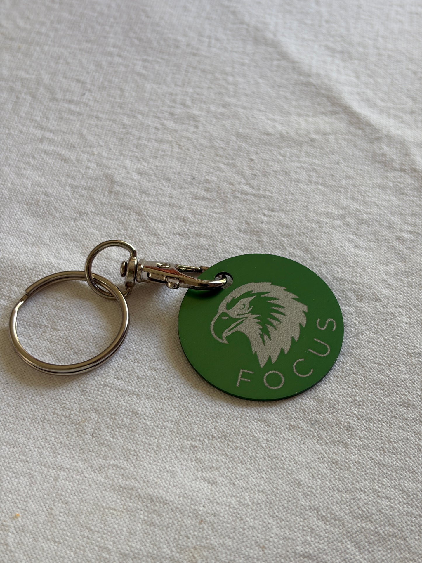 Laser Engraved Inspirational Animal Keyrings