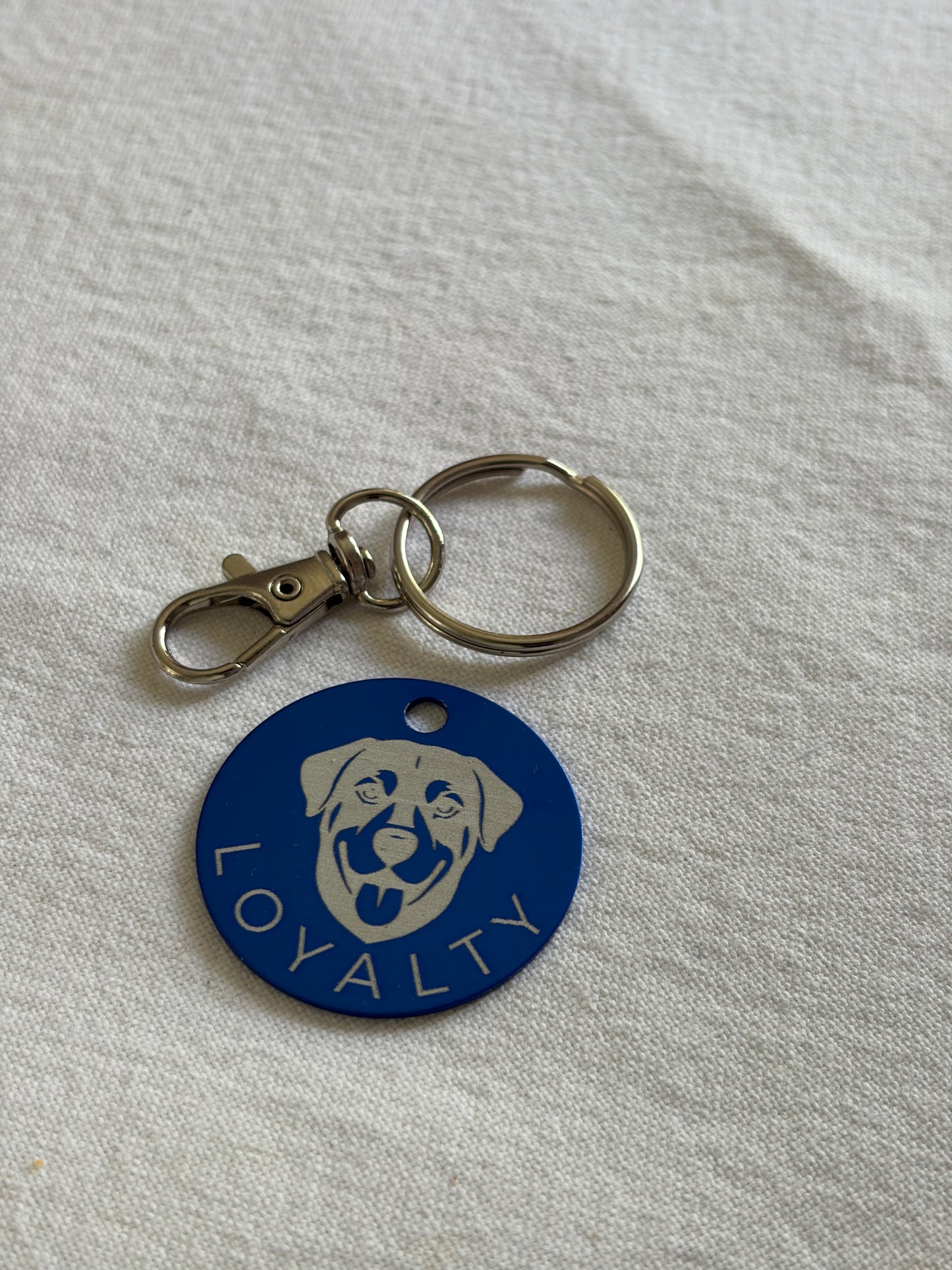 Laser Engraved Inspirational Animal Keyrings
