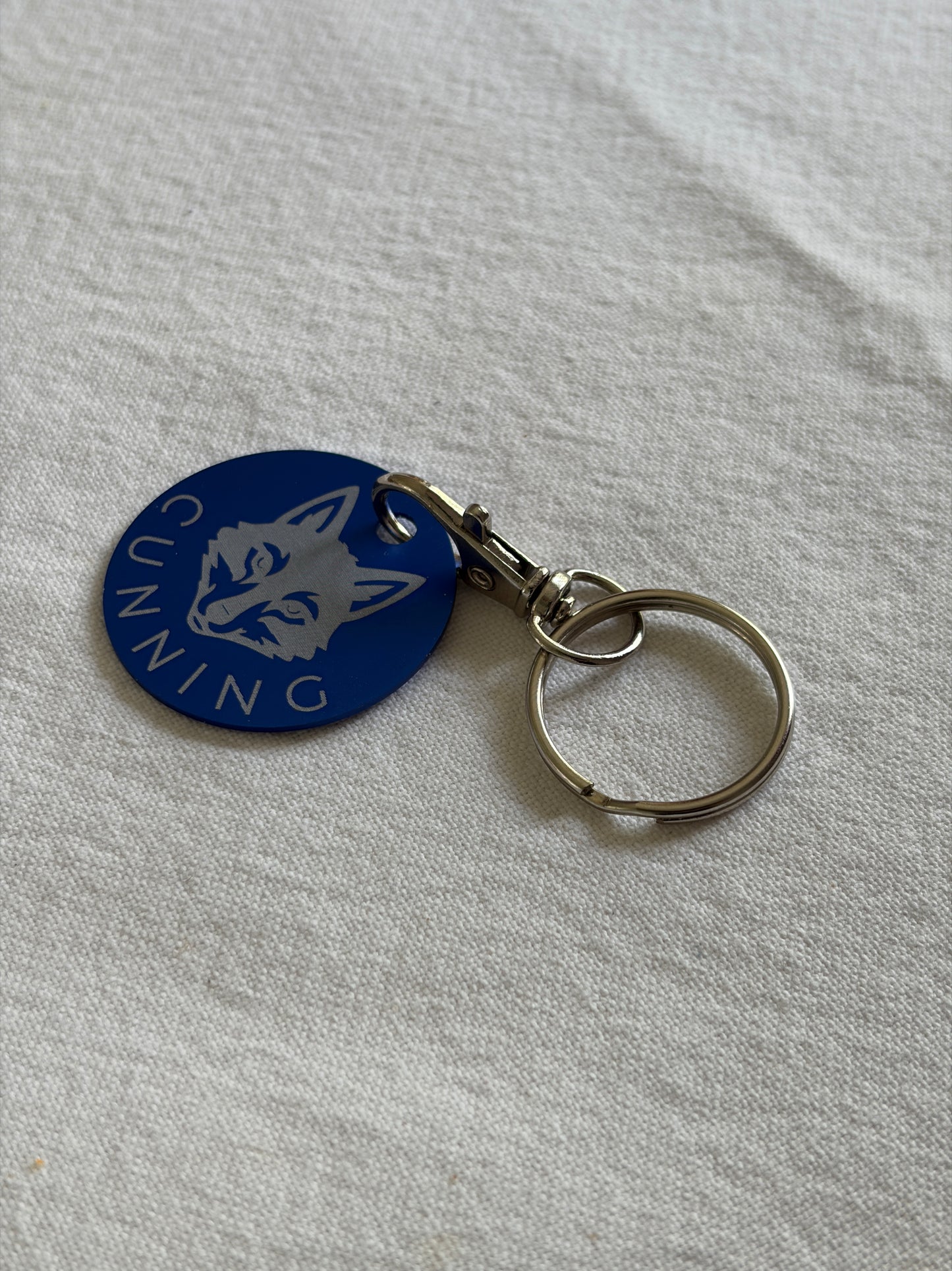 Laser Engraved Inspirational Animal Keyrings