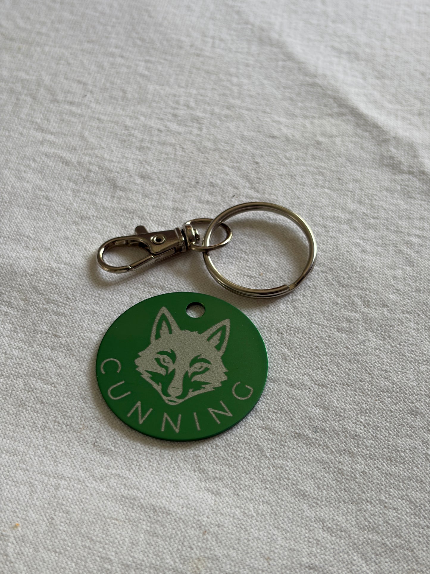 Laser Engraved Inspirational Animal Keyrings