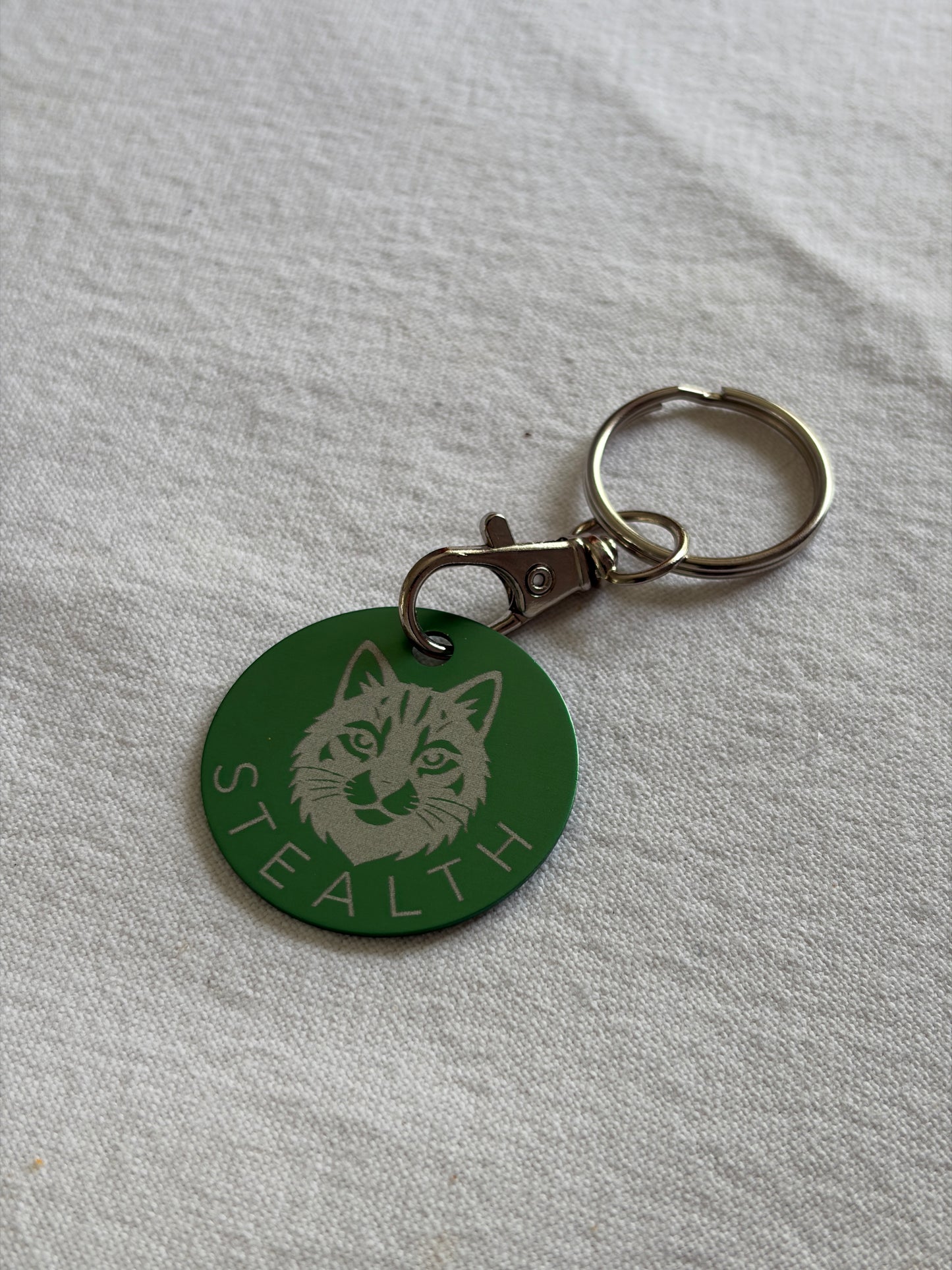 Laser Engraved Inspirational Animal Keyrings