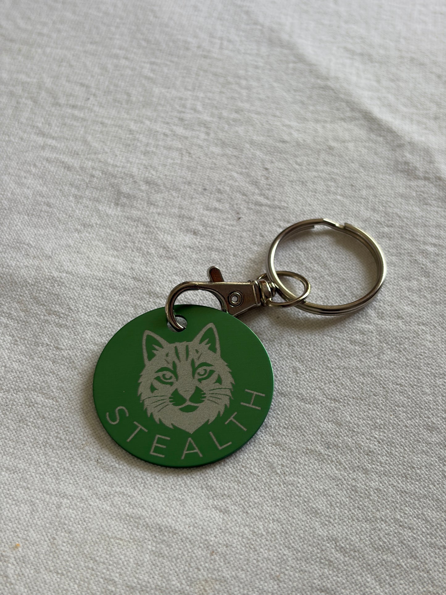 Laser Engraved Inspirational Animal Keyrings