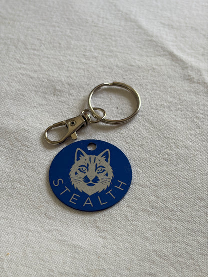 Laser Engraved Inspirational Animal Keyrings